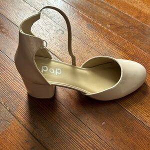 POP nude heels size 11